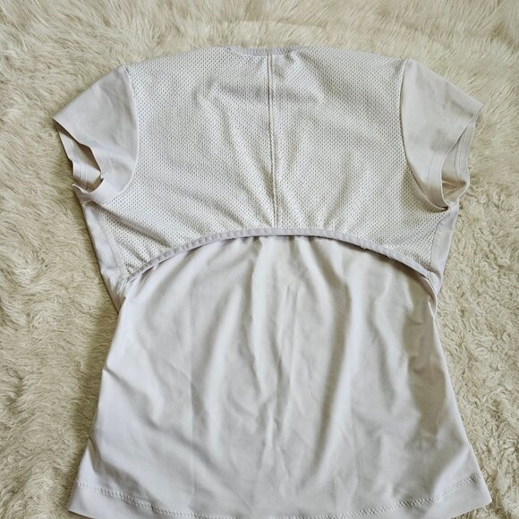 Adidas Stella Mc Cartney Women's White and Yellow Barricade Crew-neck T-Shirt M - Picture 9 of 9